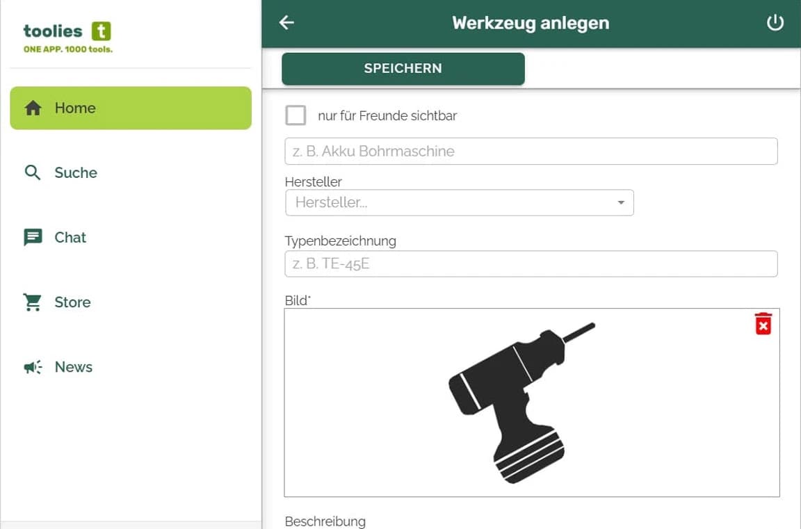 Ich lege meine Geräte an