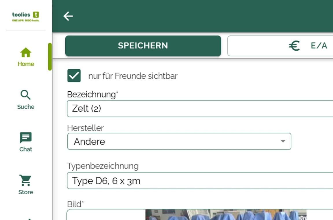 Mein Gerät soll nur für meine Freunde sichtbar sein